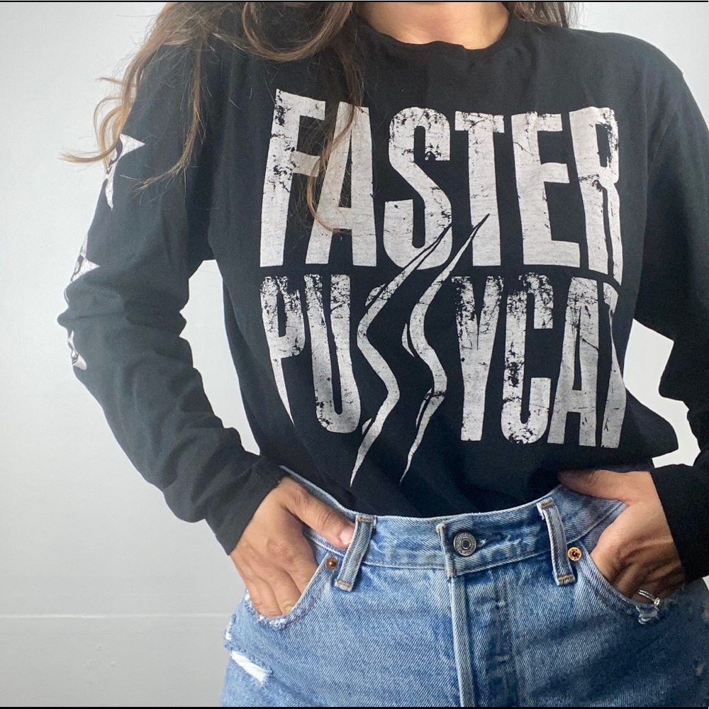 Vintage Faster Pussycat Authentic Tour Band Shirt